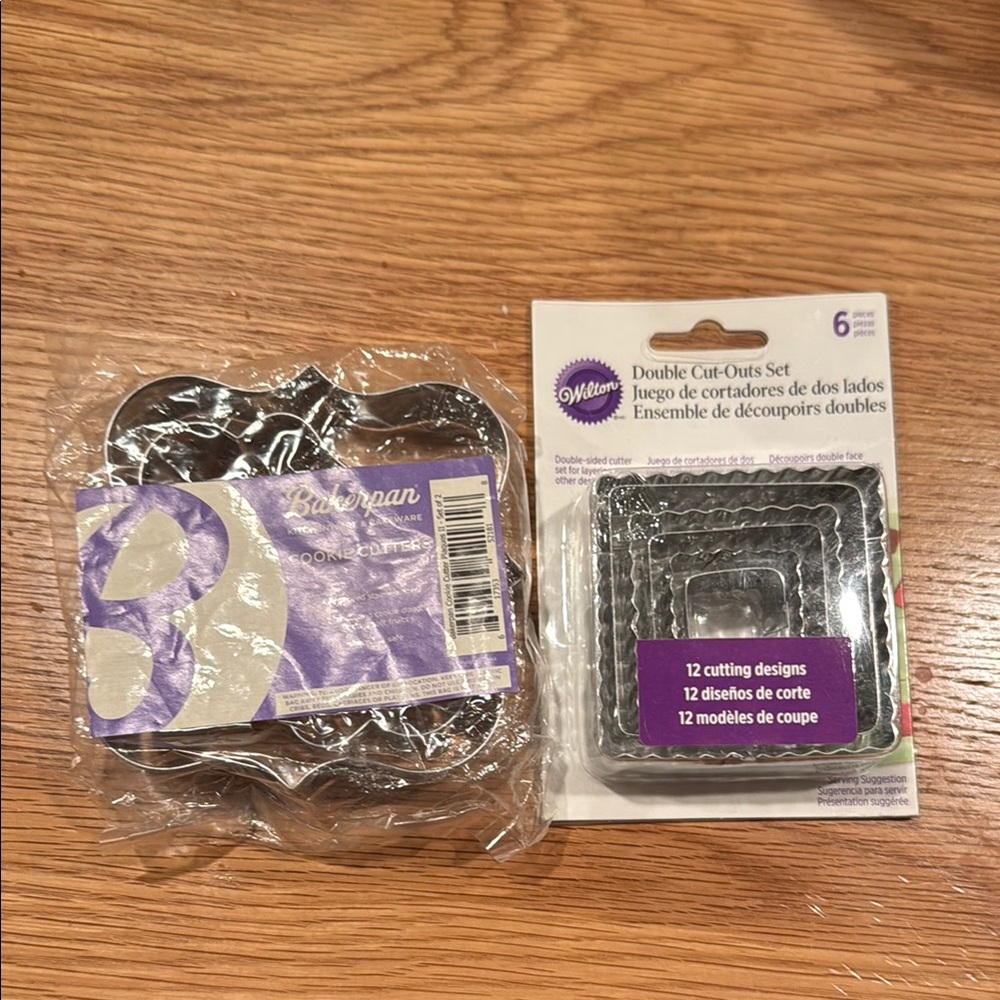 Wilton Double Cut-Outs Set - Silver